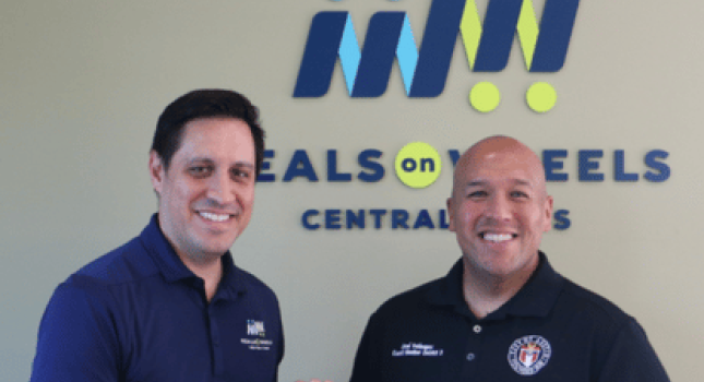 CEO Henry Van de Putte and Council Member José Velásquez
